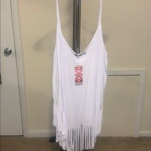 Plus size Beach Tassel Coverup